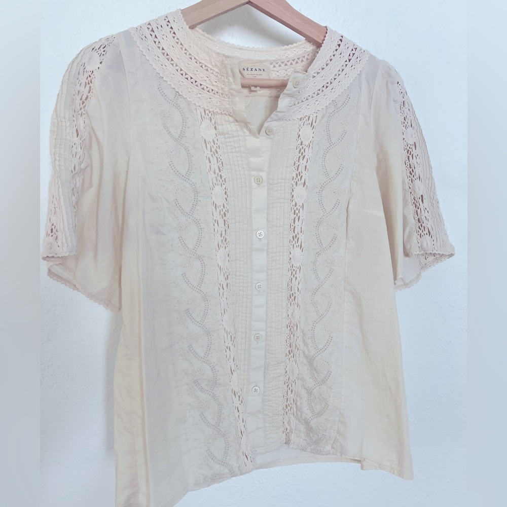 Sezane Jane Blouse